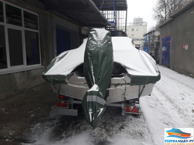 Тент на лодку ВОЛЖАНКА 51 FISH- 2017