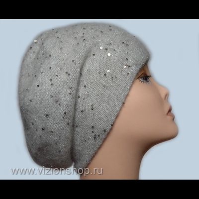 Берет зимний для женщин Vizio Визио Италия 6157 бежевый