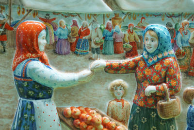 Ярмарка (панно)