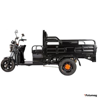 Грузовой электротрицикл Rutrike D2 1500 60V1000W черный