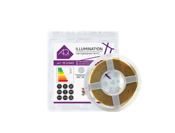Лента светодиодная COB 1740LED, 12V, НЕЙТРАЛЬНЫЙ белый (4000-4400к), 35W/5м,  3мм,  IP20  AQ