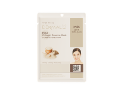 Dermal Rice Collagen Essence Mask / Dermal Тканевая маска с экстрактом риса и коллагеном (23 г)