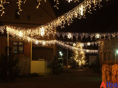 Бахрома 3*0.9 м БЕЛЫЙ ТЕПЛЫЙ, мерцание IP 65