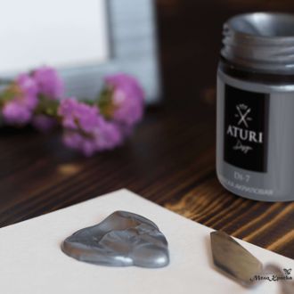 Черное серебро 25-3 | Металлик акриловый