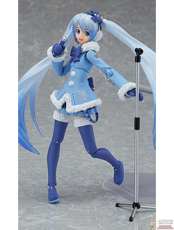 Фигурка фигма Мику Хацунэ (figma Hatsune Miku Snow 2012, Fluffy Coat ver.)