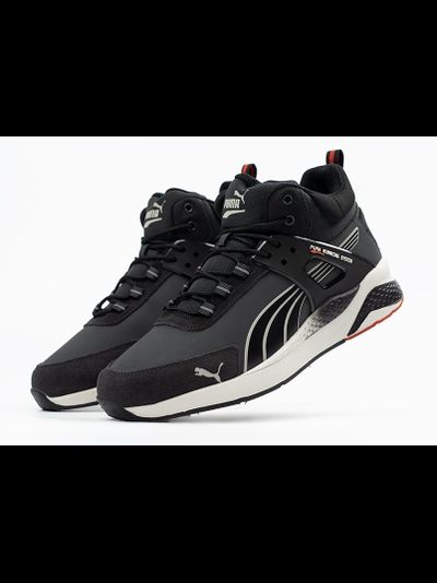 Кроссовки Puma Running System Black Grey зимние