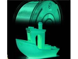 PLA пластик YOUSU Светящийся в темноте для 3D принтера 1кг.