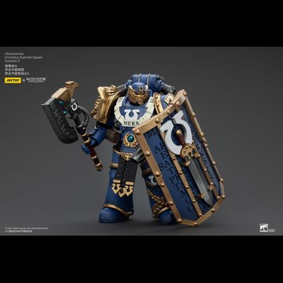 Сюзерен-инвиктарий Ультрамаринов (Warhammer Horus Heresy) - КОЛЛЕКЦИОННАЯ ФИГУРКА 1/18 Ultramarines Invictarus Suzerain Squad 3 (JT00263) - JOYTOY