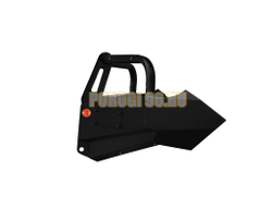 Передний силовой бампер серии Трофи на Toyota HILUX VII 2011-2014 (02.010.01)