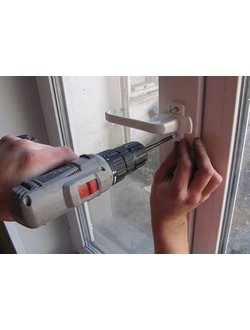 Замена ручки (оконной или балконной)