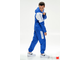APIKA ветрозащитный тренировочный спортивный костюм ярко-синий с белым