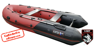 Лодка ПВХ Hunterboat Хантер Про 380Pro