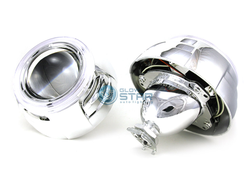 Биксеноновые линзы H1 3.0 дюйма Morimoto с ангельскими глазками CCFL