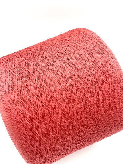 Servizi e Seta art. cottonsilk 55% Silk Mulberry (шёлк), 45% Organic Cotton (хлопок) Nm.2/48 2400 метров в 100 гр. цв. Salmone