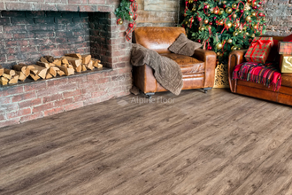 Каменно-полимерная плитка SPC Alpine Floor коллекции Grand Sequoia ECO 11-8 Гранд Секвойя Венге Грей