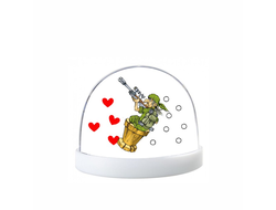 Шар водяной на 23 февраля №12