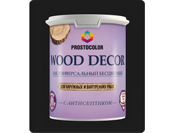 Лак Глянцевый с воском WOOD DÉCOR PROSTOCOLOR 0,9л