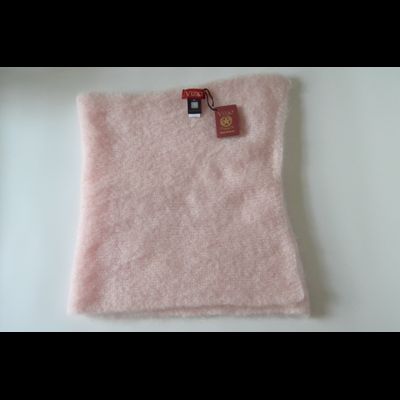 Берет вязаный розовый с отворотом Vizio Италия 6946 BRO