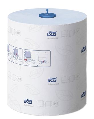290068 Tork Matic бумажные полотенца в рулонах H1 Синие