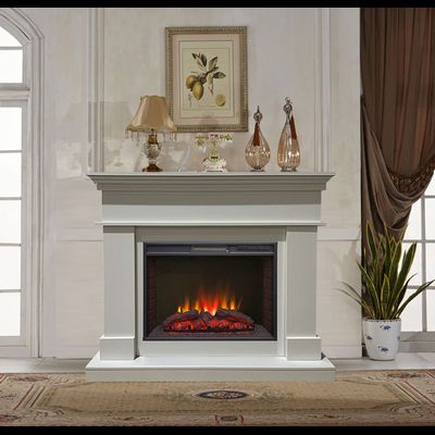 Электрокамин Калифорния WT с очагом Sparta 25.5 LED