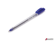 Ручка шариковая масляная BRAUBERG «Extra Glide», СИНЯЯ, трехгранная, узел 1 мм, линия письма 0,5 мм. 141700