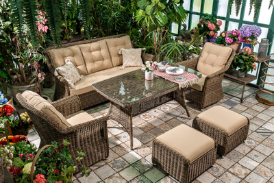 Диванная группа OPAL c оттоманками