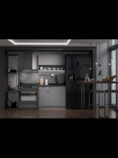 Энни 1,0 м кухонный гарнитур Графит серый