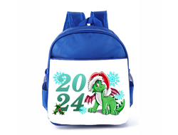 Рюкзак синий год Дракона №11