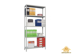 Металлический архивный стеллаж MS Standart 185x100x40-5