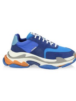 Balenciaga женские (БАЛЕНСИАГА) Сине-оранжевые (36-41)