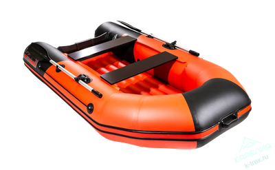 Лодка ПВХ Мастер Лодок Таймень NX2800НДНД "Комби" Красный / Черный