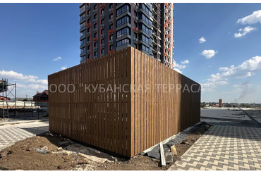 Забор из ДПК