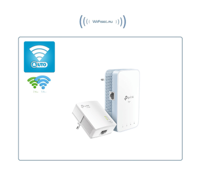 Сетевой адаптер Powerline TP-LINK TL-WPA7517 KIT Gigabit Ethernet, (комплект 2 шт.)