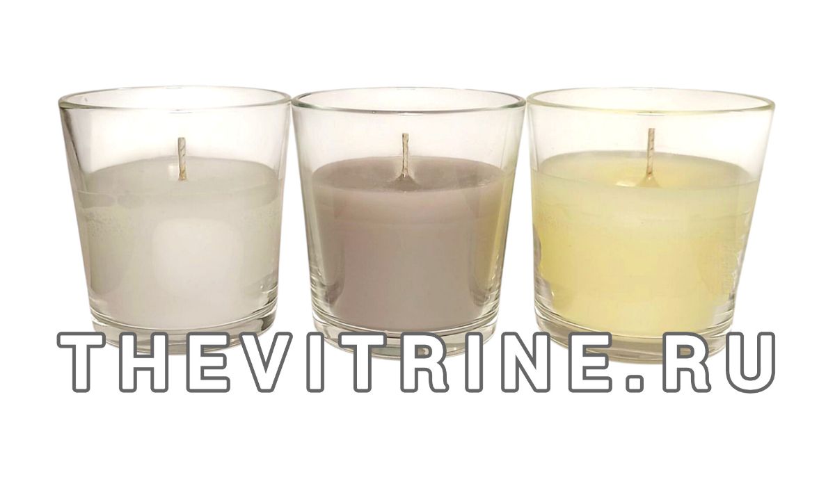 Свечи в стакане