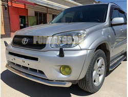 Защита переднего бампера d60 для Toyota Rav4 (2000-2005)