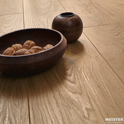 Ламинат MEISTER 6392 Дуб кьянти в интерьере