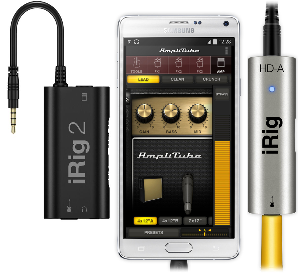 Как подключить irig к андроид iRig гитарный интерфейс для подключения гитары или бас-гитары к iPhone, iPod -