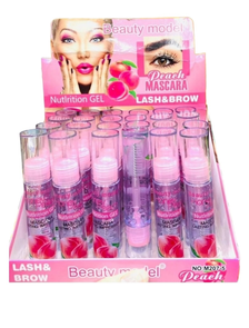 Гель для бровей и ресниц Beauty Model Peach Mascara