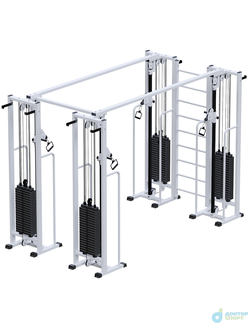 Тренажер Потапова "Атлант-4" 100 кг с подвижными блоками