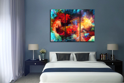 Модульная картина "Волшебный цвет"