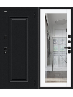 Входная Дверь Браво Флэш МФ/SBlack термо