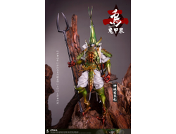 Самурай-кузнечик, зеленый - КОЛЛЕКЦИОННАЯ ФИГУРКА 1/12 Soldier - Gweitong series 2 (CT00A) - CROW TOYS