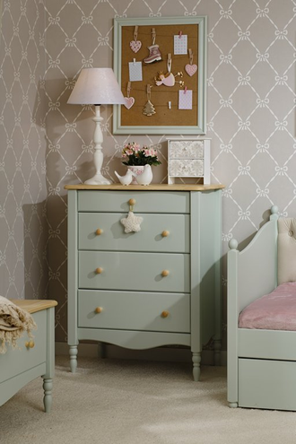 Комод-тумба Айно 11 узкий на высоких ножках из массива сосны с ящиками 69 х 41 х 91 см