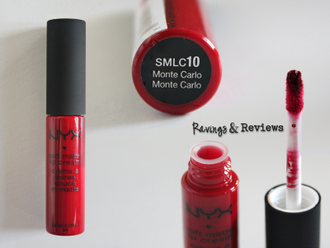 Стойкая жидкая матовая помада NYX Soft Matte Lip Cream 10 Monte Carlo (Монте Карло)