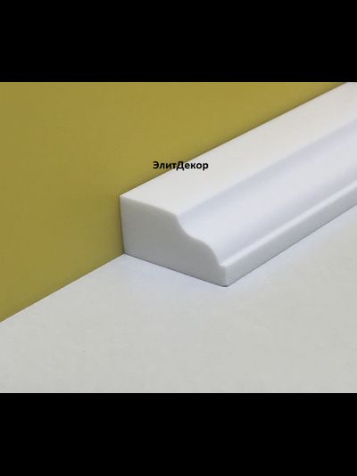 Акриловый плинтус бордюр на ванну Суперплинтус- СП14 (12х24х1800)