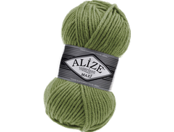 SuperLana Maxi (Alize) цвет № 620 зеленый
