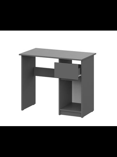 Денвер стол письменный 0,9м Графит серый