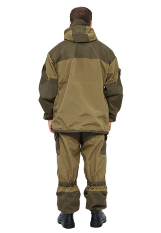 Костюм демисезонный "ГОРКА" куртка/брюки, цвет: св.хаки/т.хаки, ткань: Полибрезент (нет в наличии)