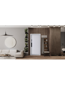 Стальная дверь   Конструктор (биометрический замок Smart lock Y12)
