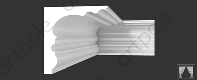 Карниз гладкий SKT1